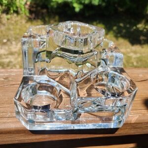 PartyLite Crystal Castle 5 Tier Large Tealight Candle Holder